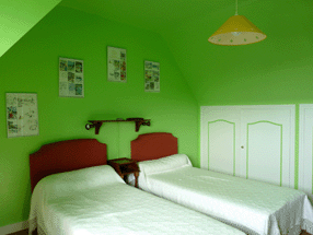 chambre verte